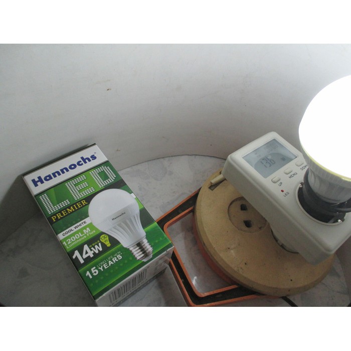 HANNOCHS Lampu LED Bulb Putih - 14 Watt 14W 14WATT