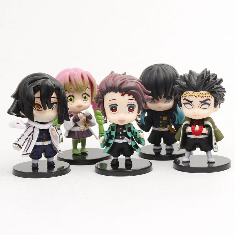 Figure Demon Slayer Pilar Kimetsu No Yaiba set 5