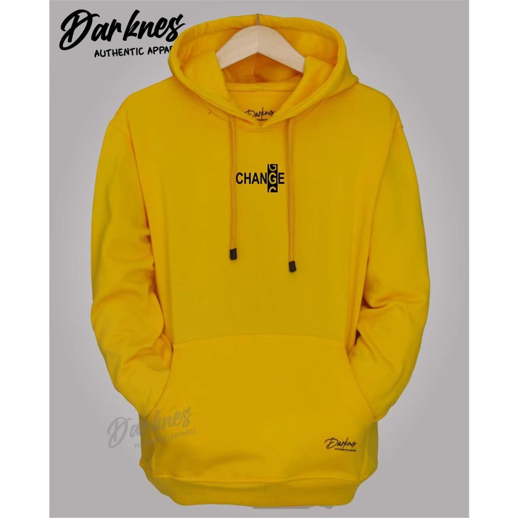 Jaket Hoodie Pria Cod Aesthetic List Change Warna kuning Original Darkness Brand Sweater Hoodie Polos Pria Wanita Premium Hodie Pria Distro Flece Tebal Original Distro Kota Bandung Terbaru Terpopuler Dan Terlaris Oversize Unisex