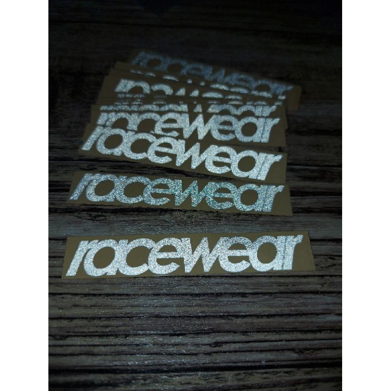 STICKER RACEWEAR CUTTING