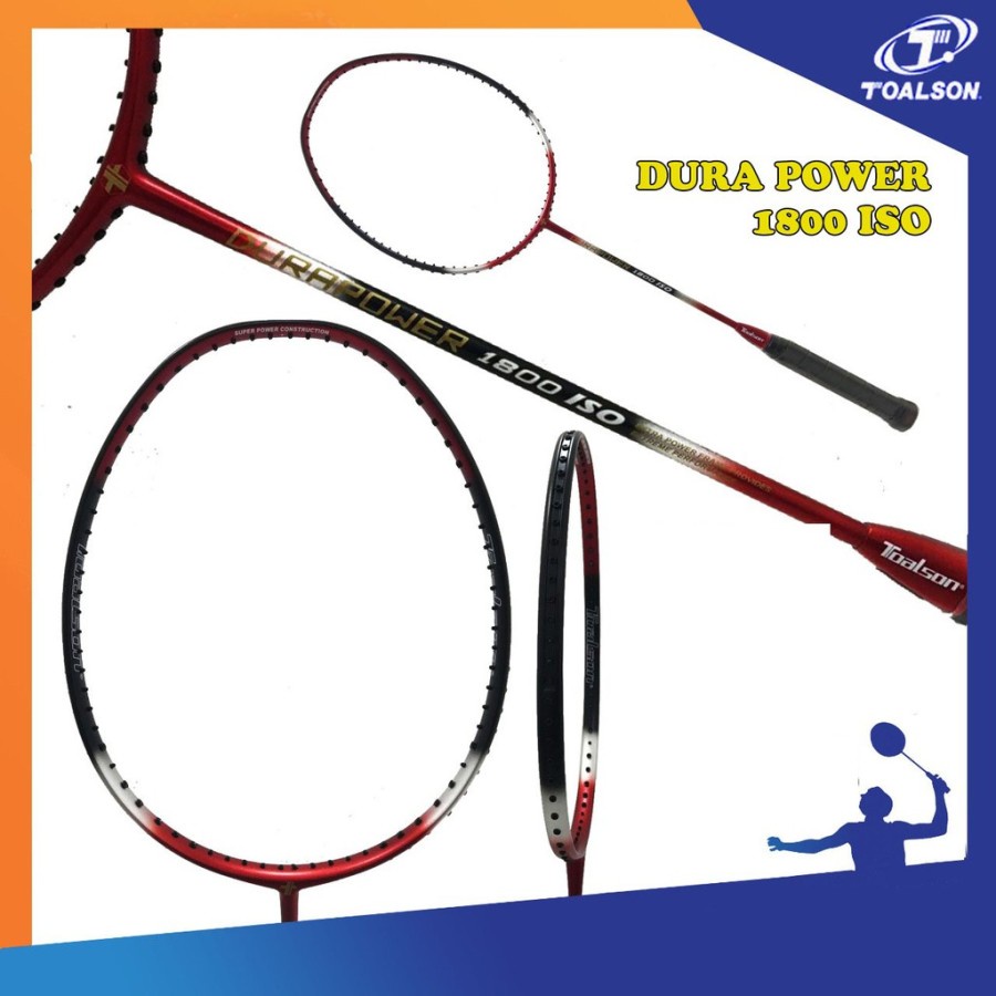 Raket Toalson Dura Power 1800 Original