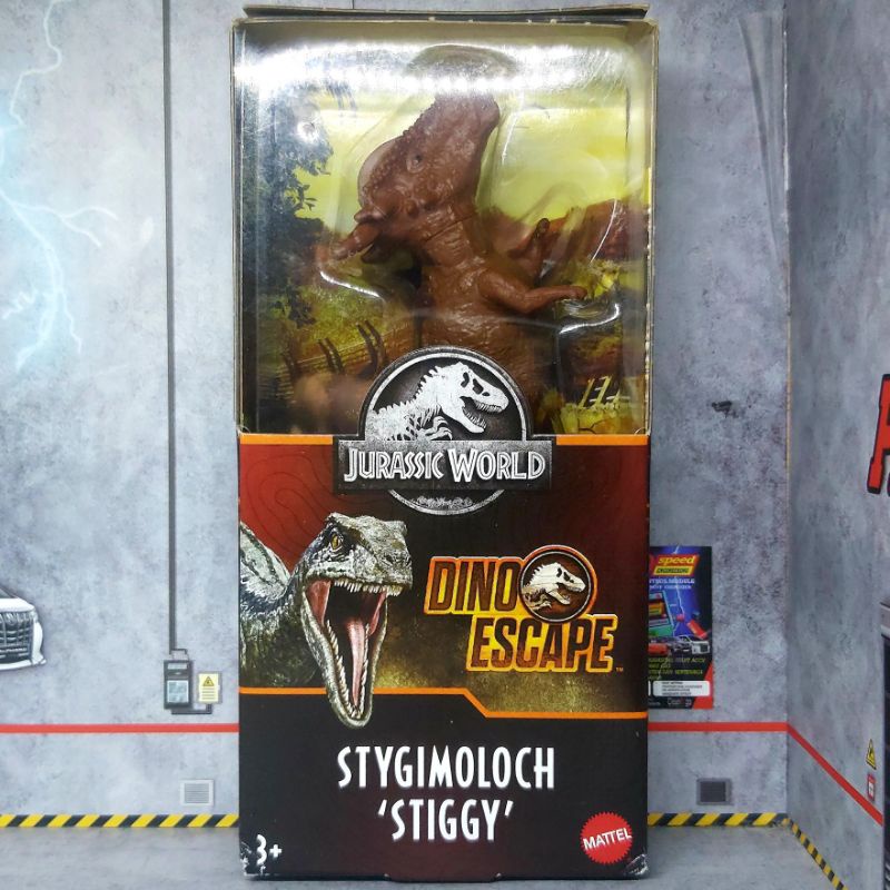 Jurassic World Dino Escape - Stygimoloch (Stiggy) - Original Mattel