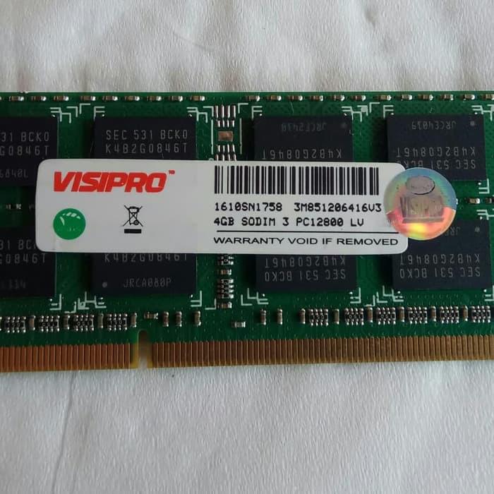 Memory 4GB Visipro DDR3