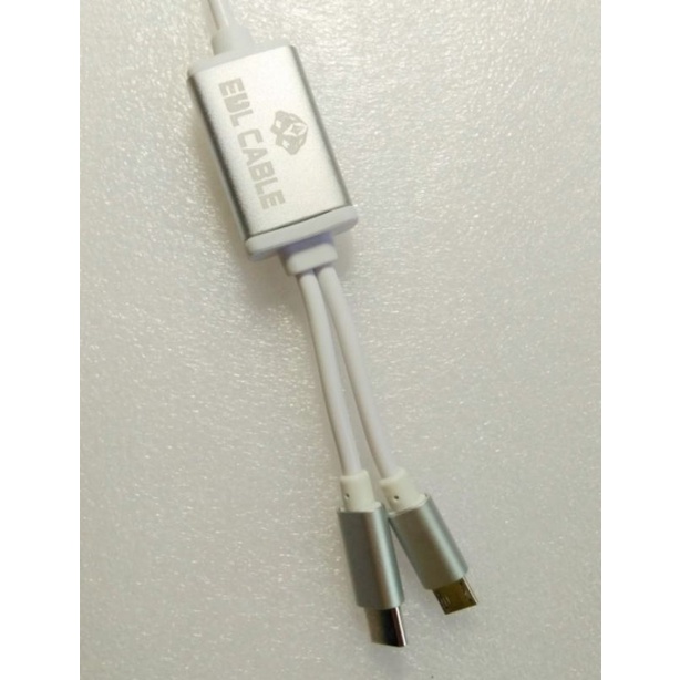 Kabel Flash EDL Qualqomm 2in1 Micro and Type-C