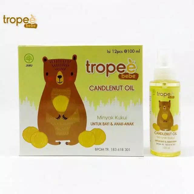 Tropee Bebe Candlenut Shampoo / Candlenut Oil / Hair Lotion (100ml)