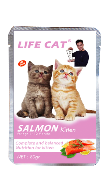 Image of LIFE CAT Pouch 85gr Wet Cat Food / Makanan Kucing Basah 85Gr #8