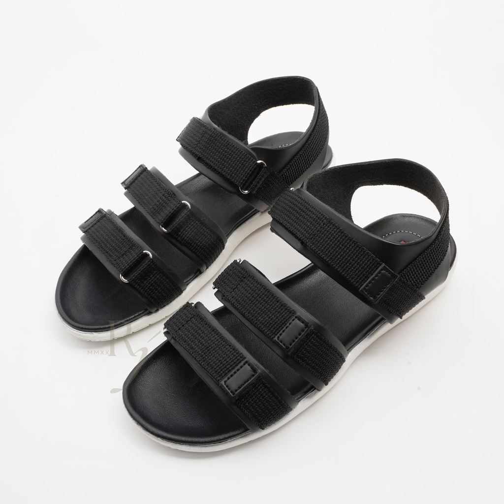 GRACE [APL 502] Sandal Korean Kasual Wanita Sendal Slip On Tali Velcro Sandal Gunung Korean Style