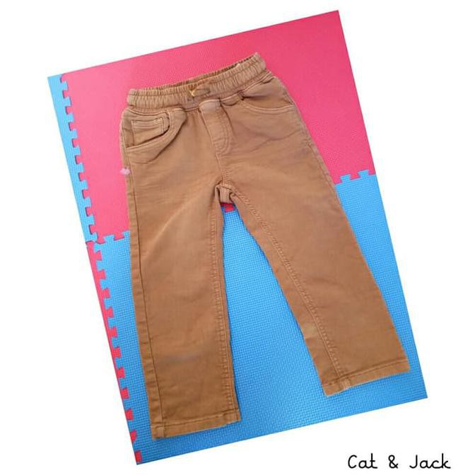 Celana Coklat Cat & Jack Anak Laki-Laki