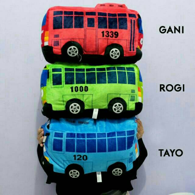 SALE Boneka  tayo  bus bahan yelvo lembut impor label aman 