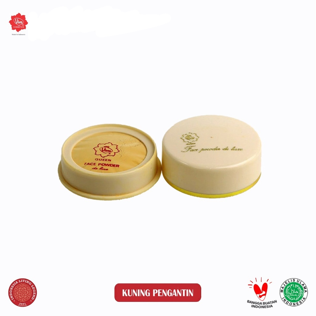 ★ BB ★  Viva Queen Face Powder de Luxe (Viva Bedak Doos Queen Baru)