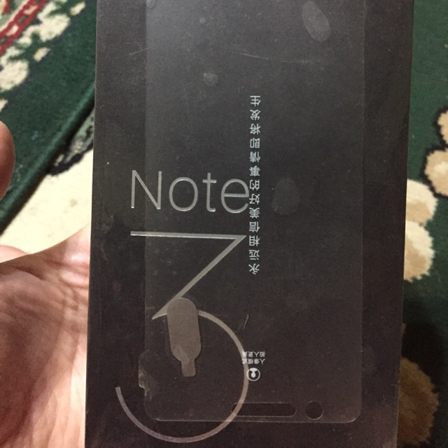 (Second) Hp Xiaomi Mi Note 3 6/64 Lengkap