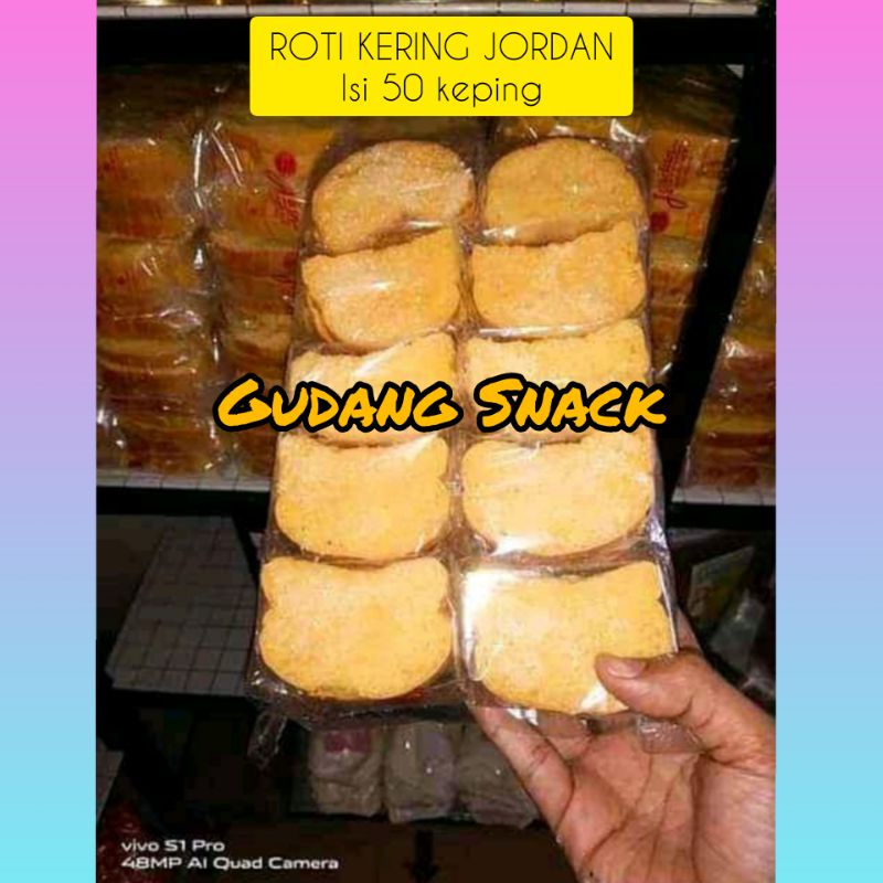

ROTI KERING JORDAN isi 50 Keping CEMILAN MURAH