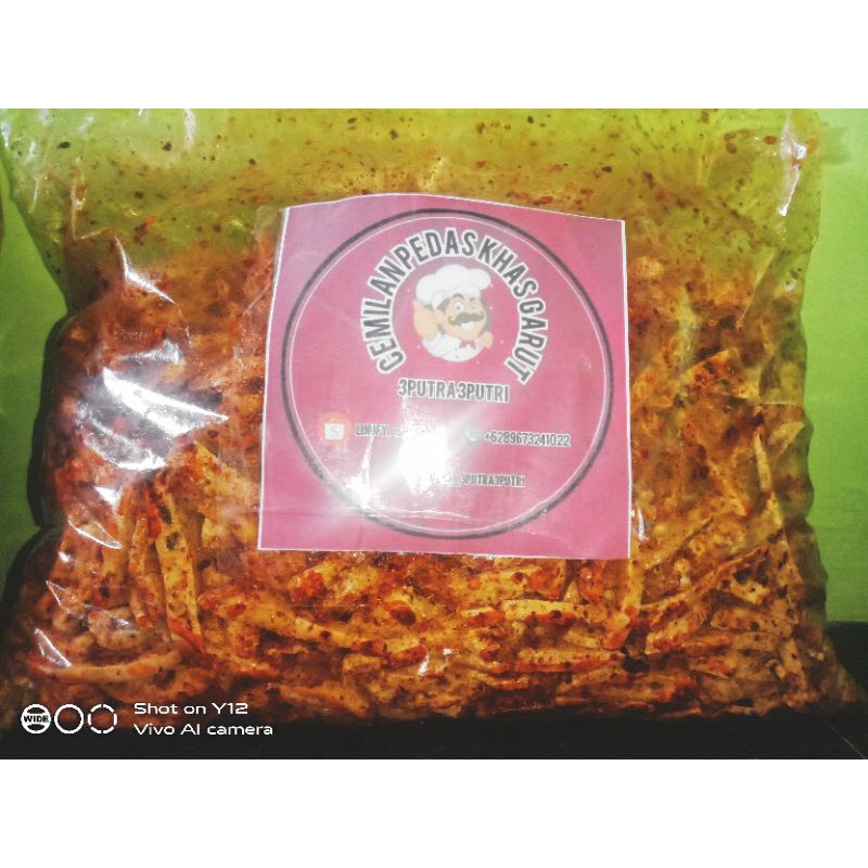 

Basreng pedas viral kemasan 500gr dan 1kg