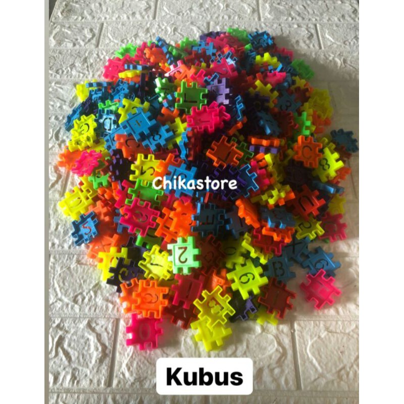 KUBUS/LEGO JADUL KILOAN/MAINAN EDUKASI
