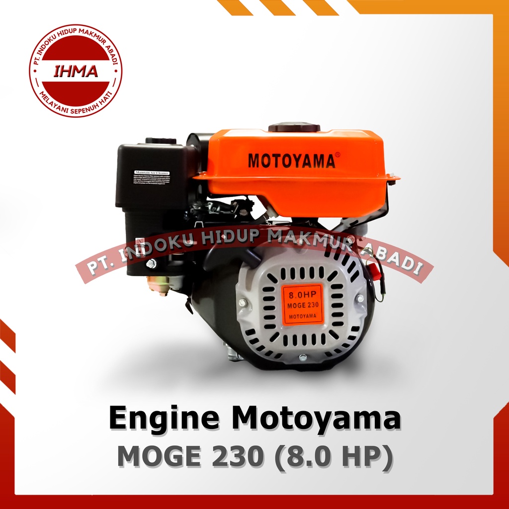 Gasoline Engine Motoyama MOGE 230 (8 HP) - Mesin Penggerak Serbaguna