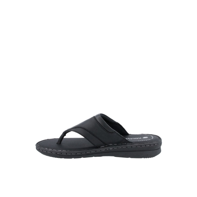 SANDAL JEPIT PAKALOLO PRIA ORIGINAL CASUAL KULIT ASLI HITAM PB11