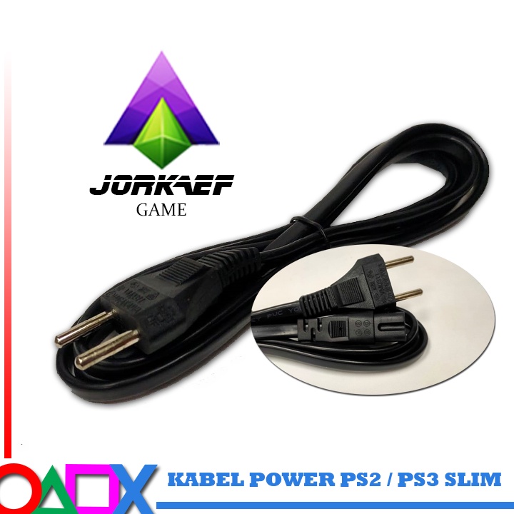 KABEL POWER SLIM PS3 TYPE SLIM KABEL TEBAL