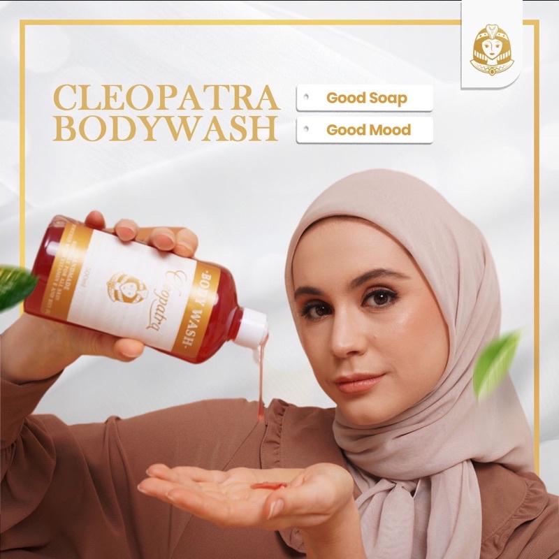 CLEOPATRA SABUN MANDI CAIR RED BACCARAT WITH RICE OIL & OLIVE OIL