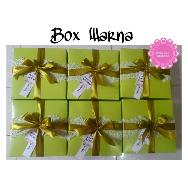 Paperbag Box Kardus Hampers Kado Bridesmaid