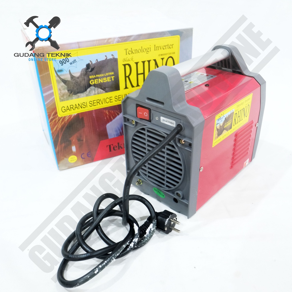 Mesin Las MMA RHINO DC 250A 1 Phase / Mesin Inverter Trafo Travo MMA 250 Ampere RHINO