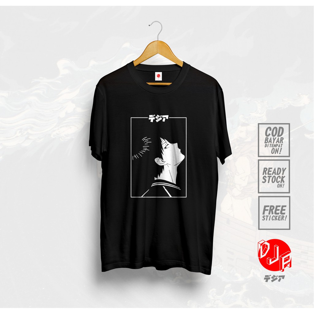 Kaos TOBIO KAGEYAMA HAIKYUU SETTER KARASUNO BAJU JEPANG Kaos TOBIO KAGEYAMA HAIKYUU SETTER KARASUNO BAJU JEPANG