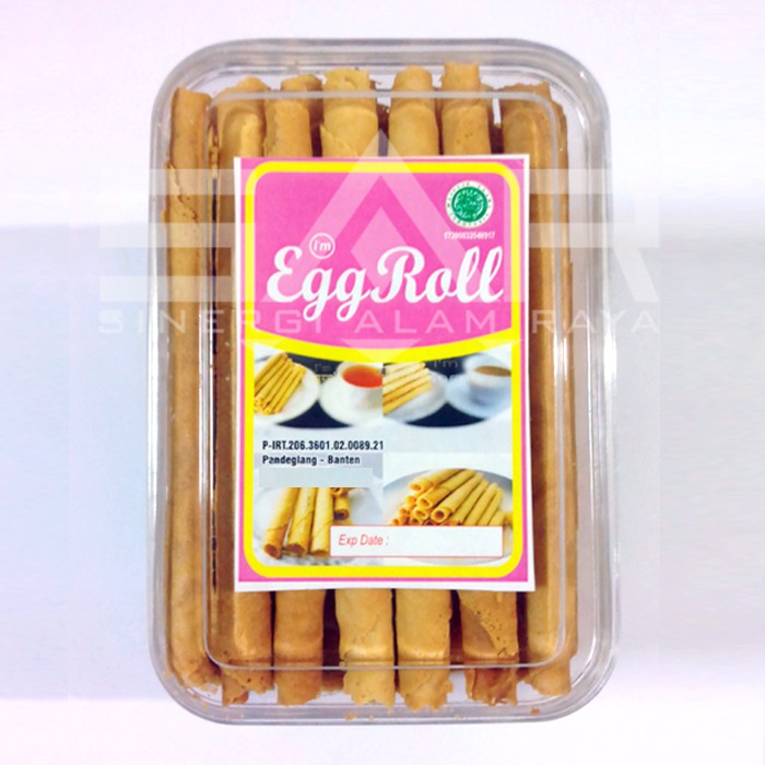 

Egg Roll Makanan Ringan/Cemilan, Renyah & Lezat (250gr)