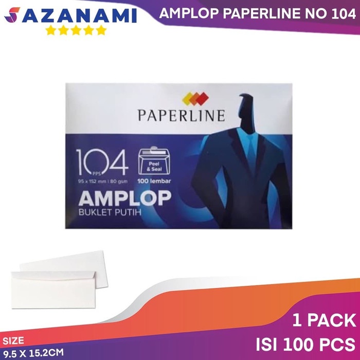 

Menyurat-Surat- Amplop Putih Paperline No 104 Envelope Amplop Putih Kecil Polos Surat -Surat-