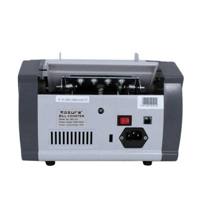 MESIN PENGHITUNG UANG KOZURE MC101 / MONEY COUNTER UV &amp; MG DETECTOR MC-101