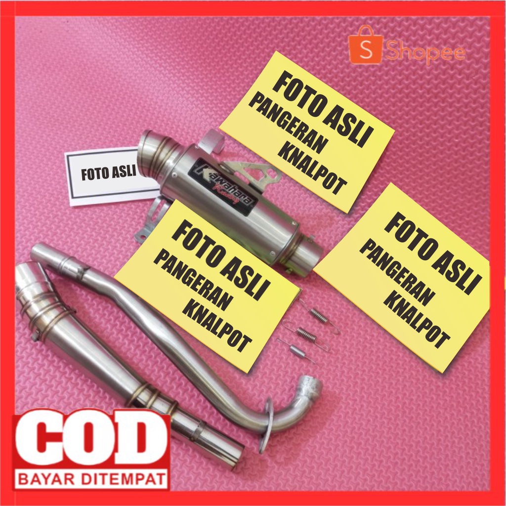 KNALPOT KAWAHARA SUPRA 125 KARISMA BLADE ABS REVO Fi RACING STENLIS