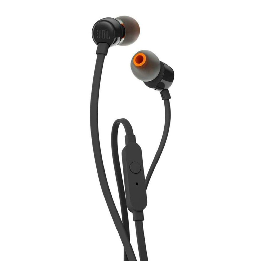 JBL T110 In Ear Earphone with microphone &amp; flat cable Terlaris