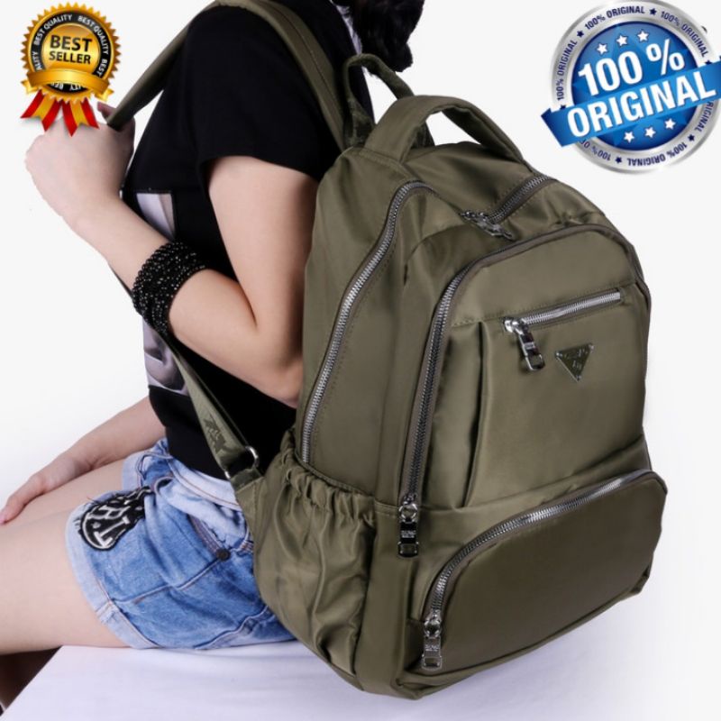 ORIGINAL Tas Ransel Chibao Laptop JUMBO 14 Inch Import Korea