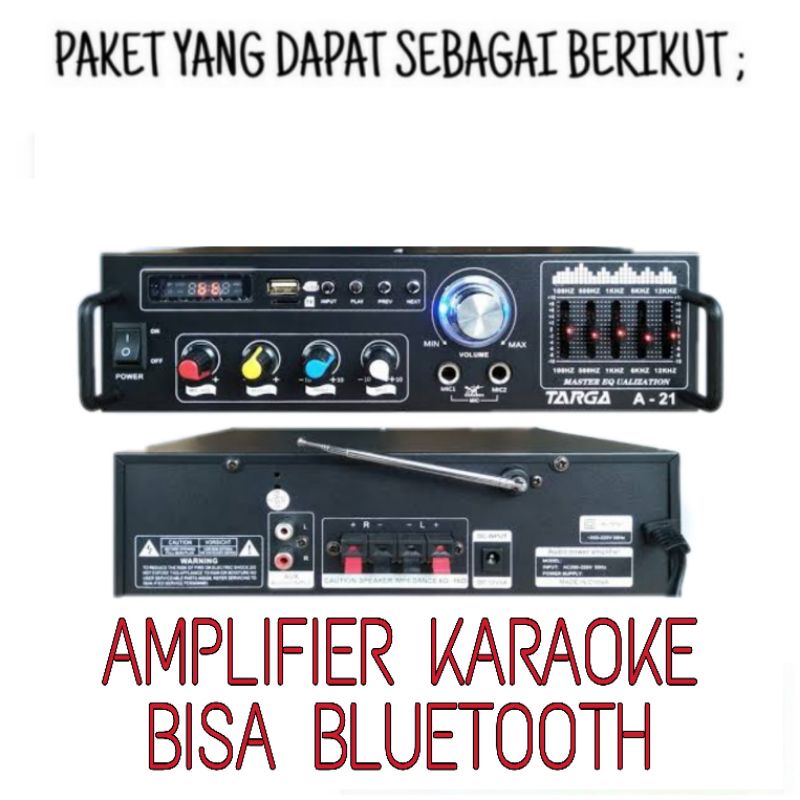 Karaoke Set Speaker DAT 10 IN Single Mic Wireless Karaoke Di Smart Tv Youtube