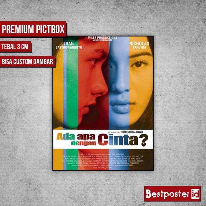 BESTPOSTERID -  Poster Dinding / Hiasan Dinding / Walldecor FILM ADA APA DENGAN CINTA ?