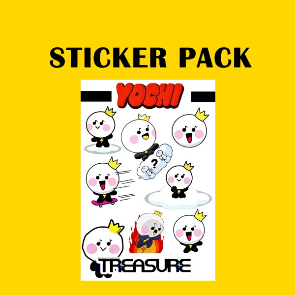 

Sticker Pack YOCHI Truz Sticker Treasure Yoshi