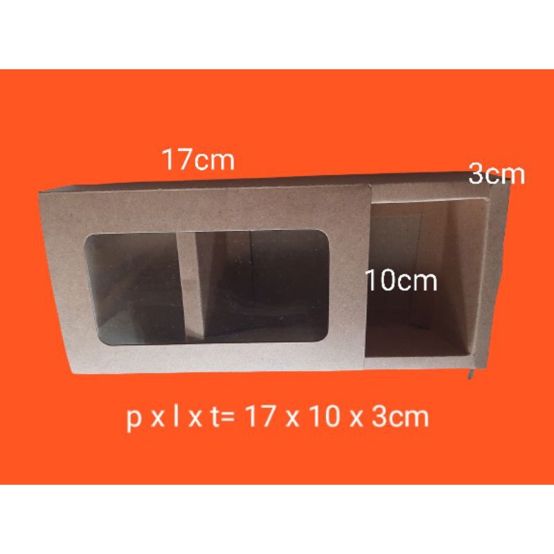 

karton kemasan 17 x 10 x 3cm