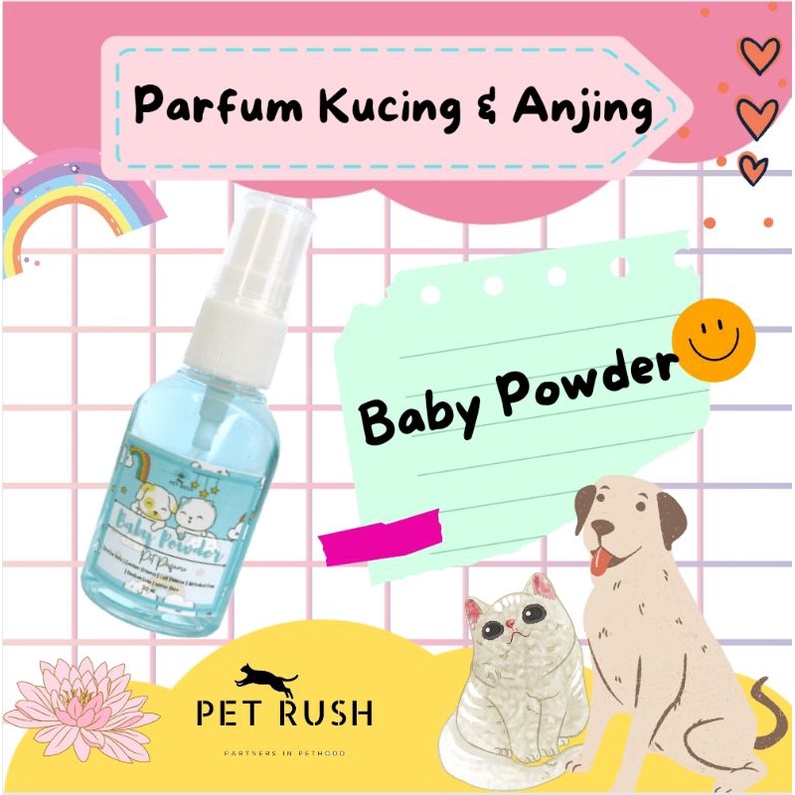 PARFUM KUCING | MINYAK WANGI KUCING 30 ML | 24 AROMA FRESH