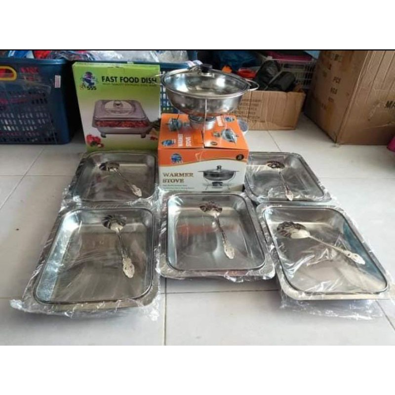 prasmanan set tutup full kaca hockway 555