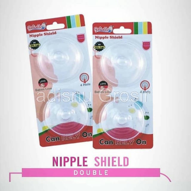 Reliable Nipple Shield Sambungan ASI Press isi 2 pcs RAC-8846