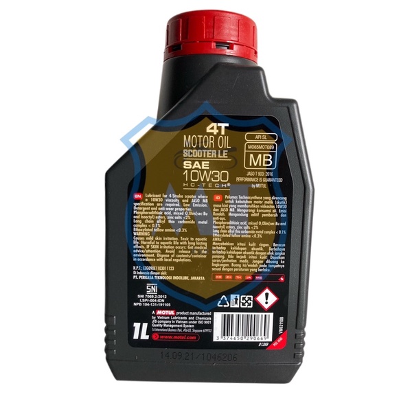 Oli Motul Matic Scooter LE 1 lt SAE 10W30