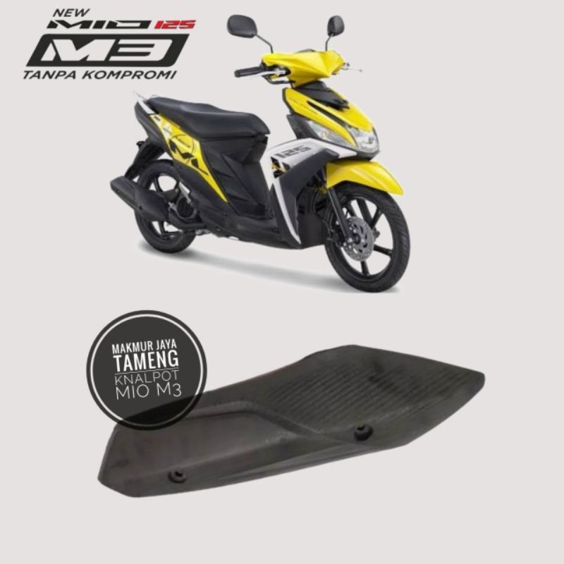 Cover Tameng Knalpot Yamaha Mio M 3 Mio z Mio s Mio Soul Gt Standar