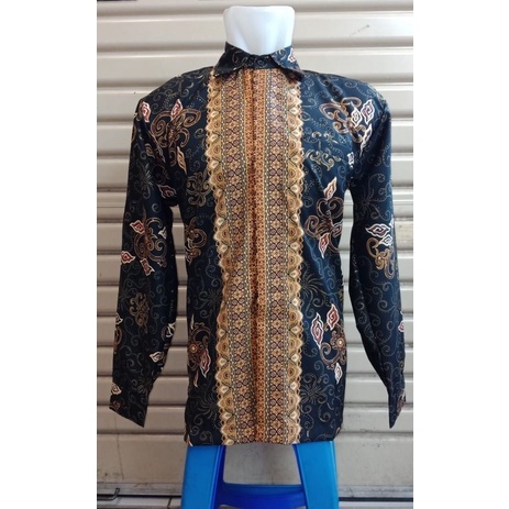 Kemeja Batik Pria Lengan Panjang Dan Lengan Pendek Motif Megamendung