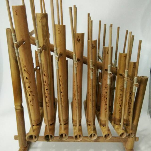 ANGKLUNG BAMBU 1 OKTAF (8 NADA) | Shopee Indonesia