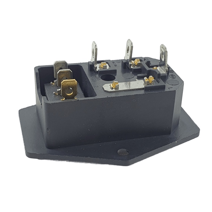 Socket AC 3 in 1 Saklar Fuse Holder Switch