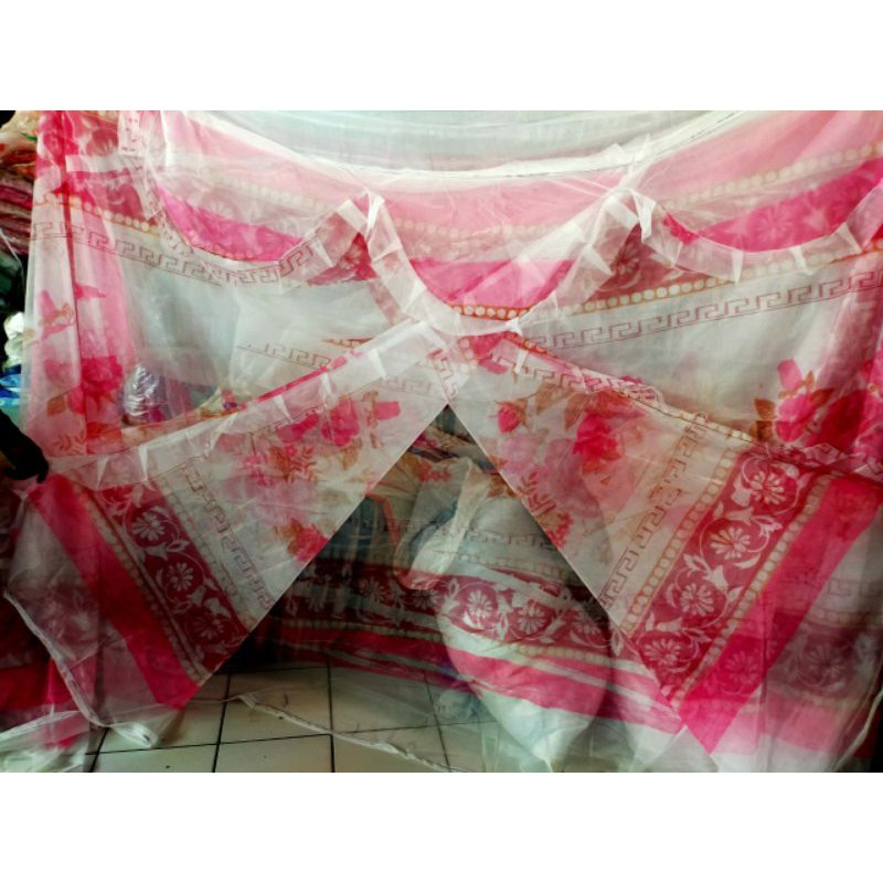 kelambu gantung sb mawar tebal