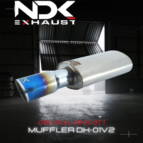 MUFLER NDK EXHAUST DK-01V2 SILINCER KENALPOT MOBIL RACING KENALPOT RACING MOBIL KNALPOT MOBIL RACING-1