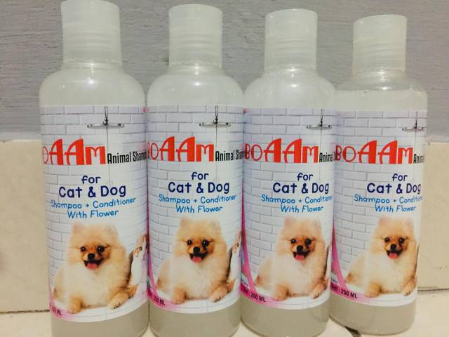 Shampo Kucing Long Hair Shampo Conditioner BOAAM Untuk Kucing Anjing