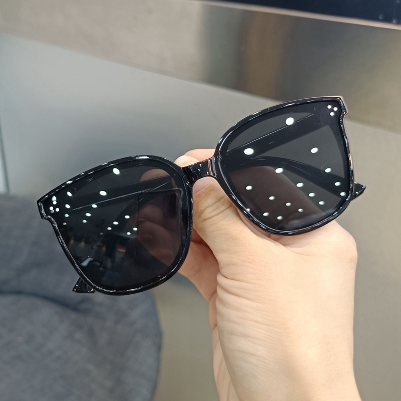 【TERMURAH】Classical Retro Half Frame Kacamata Hitam Wanita/Pria Kacamata Eyeglasses