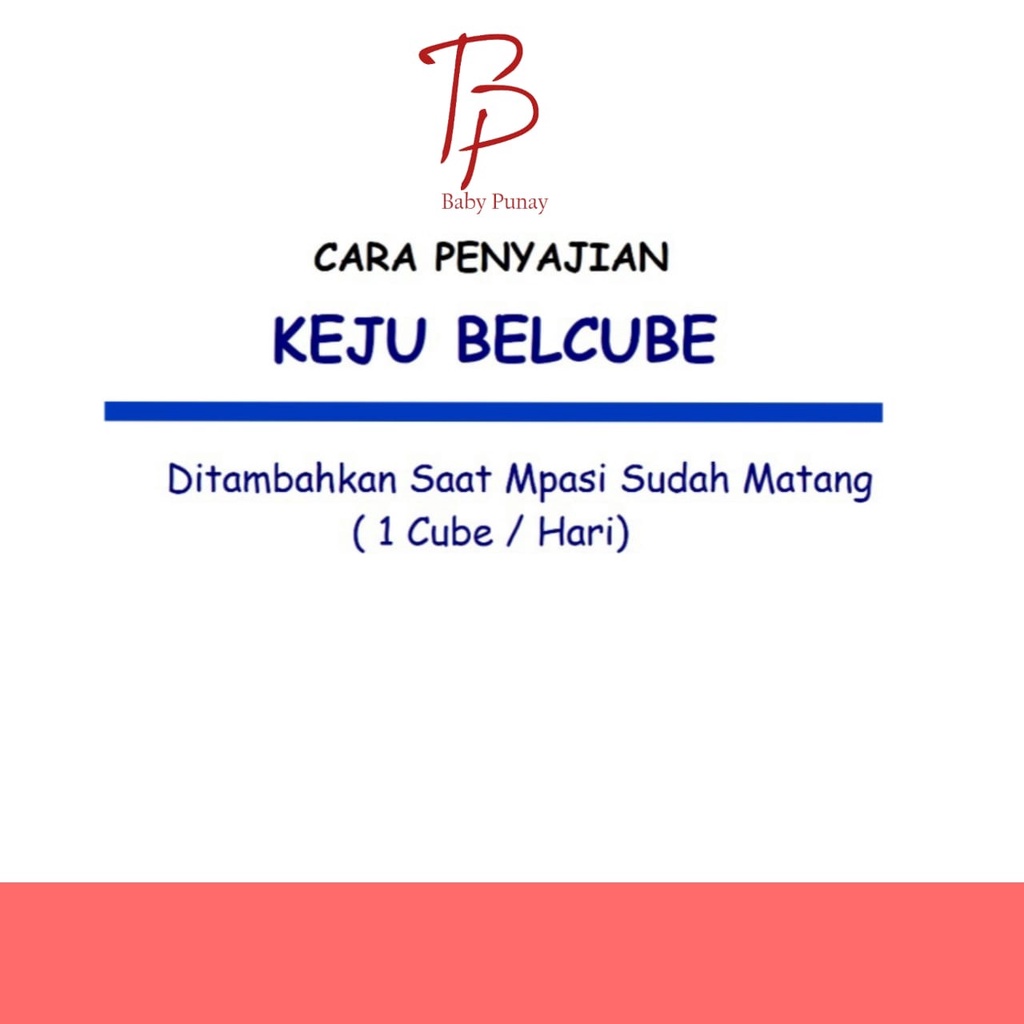 BELCUBE PLAIN CHEESE KEJU MPASI / KEJU BAYI / KEJU MPASI