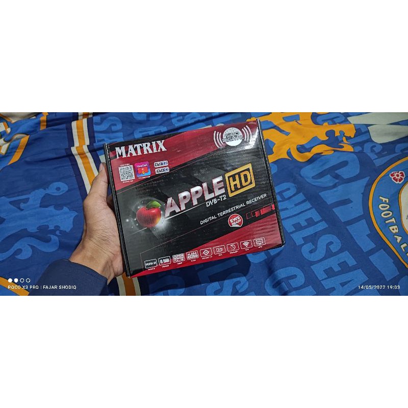 STB TV DIGITAL SET TOP BOX MATRIX APLLE MERAH bergaransi berkualitas tabung android tv terbaik J5U0