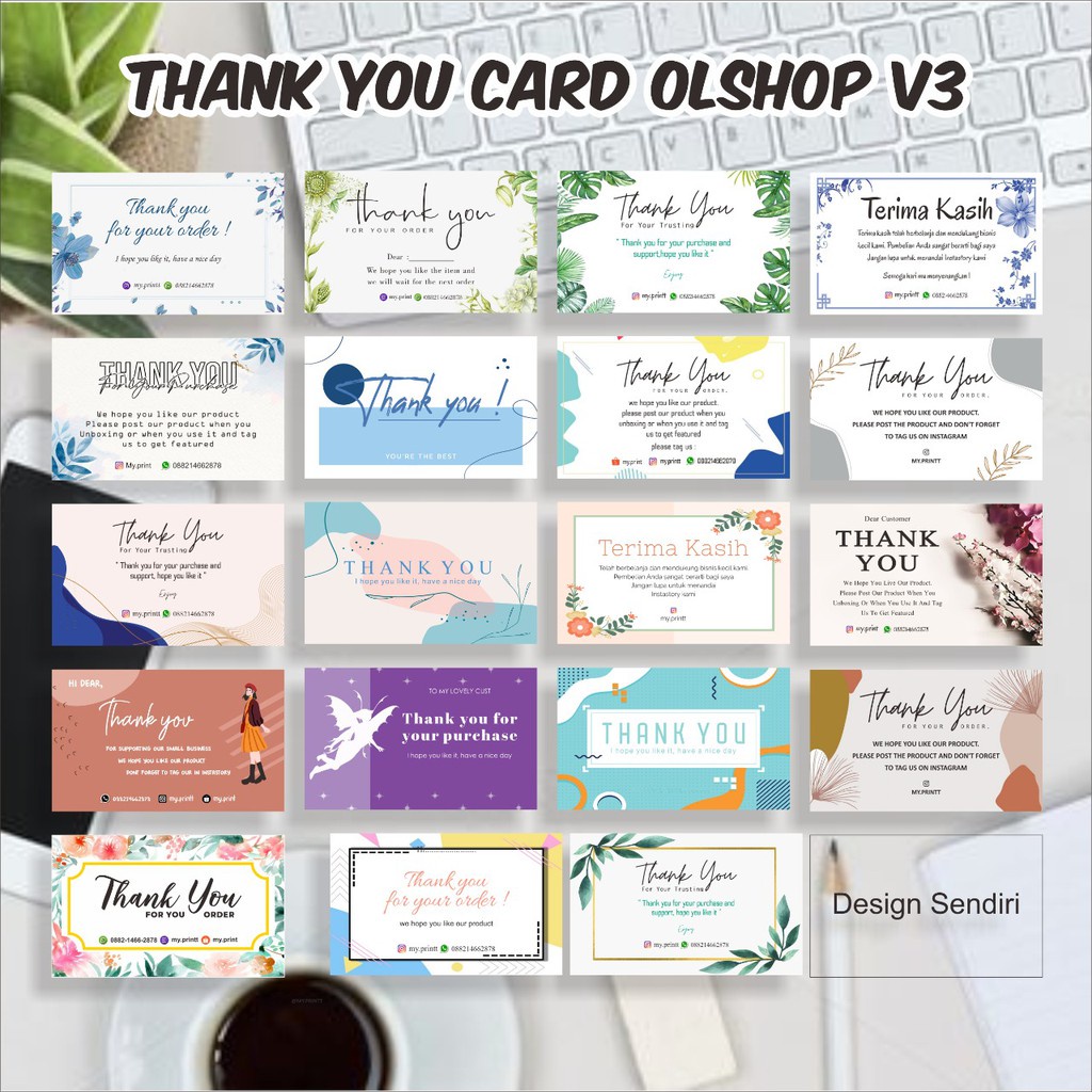 

Thank you card | Greeting Card V3